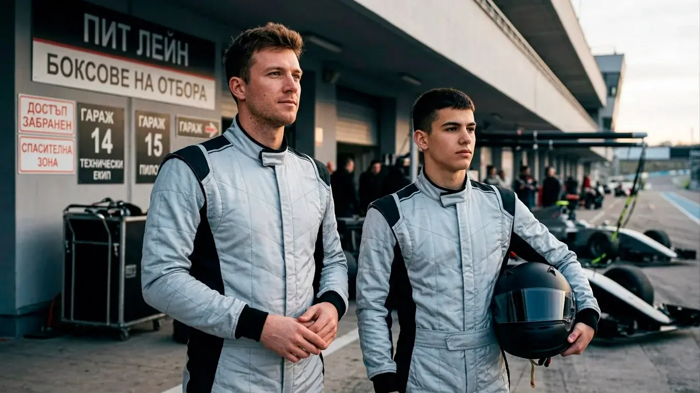 Джордж Ръсел и Кими Антонели в екипировка на Mercedes за сезон 2026